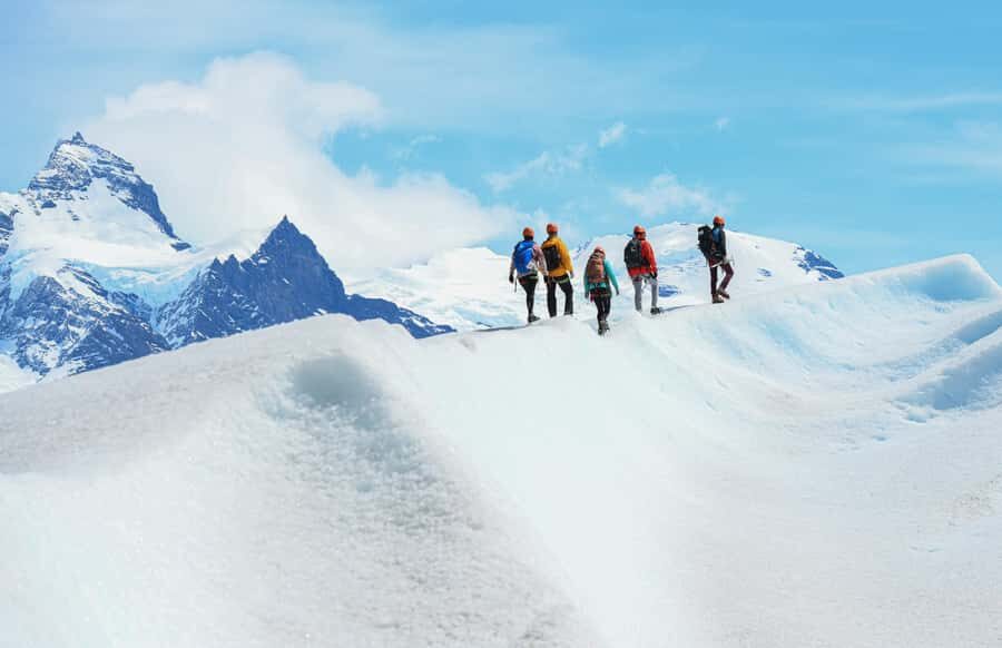 Big Ice: Explore the heart of the Perito Moreno Glacier - Lunch on the ice setting: a breather with big scenery