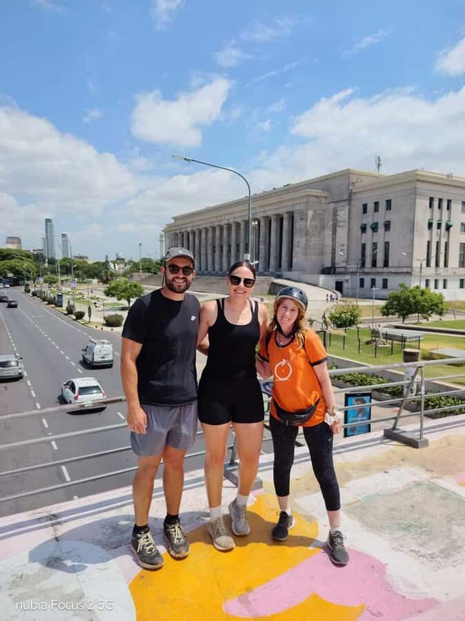 Bike Tour: Buenos Aires to the North - Plaza Francia and Plaza San Martín: geometry, monuments, and city scale