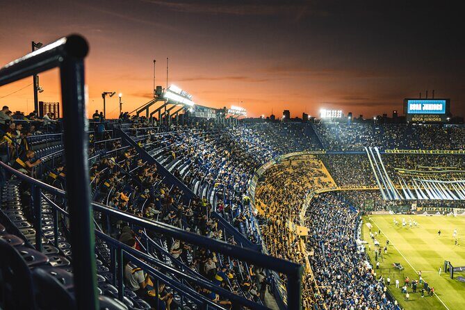 Boca Juniors Game at La Bombonera with Local & Transport - Your Seats in La Bombonera: Upper Circle Long Side (Sector F / Platea Alta)