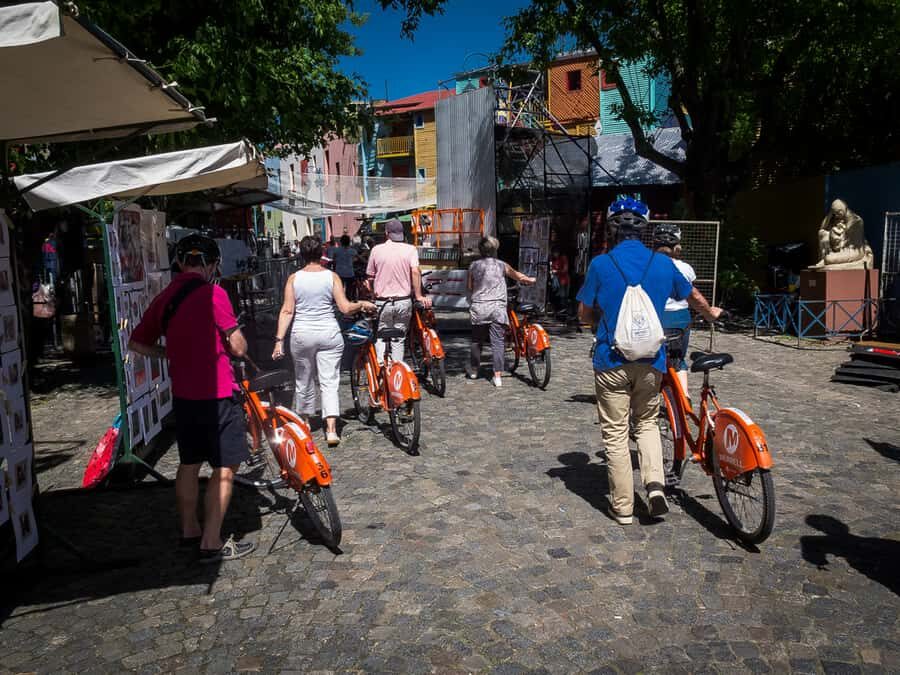 Buenos Aires Bike Tour: South or North Circuit - South Circuit: San Telmo’s colonial streets, tango corners, and market life