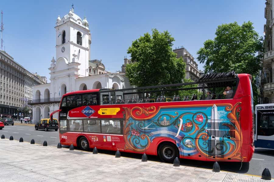 Buenos Aires: Hop-On Hop-Off City Bus Tour - Getting On: Start From Diagonal Norte or Plaza San Martín