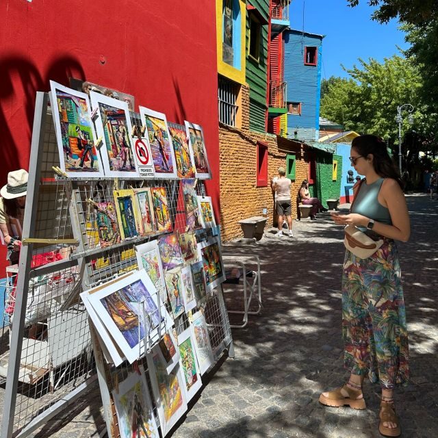 Buenos Aires: La Boca Art and History Walking Tour - Tango Motion, Wine Tasting, and Dulce de Leche Moments