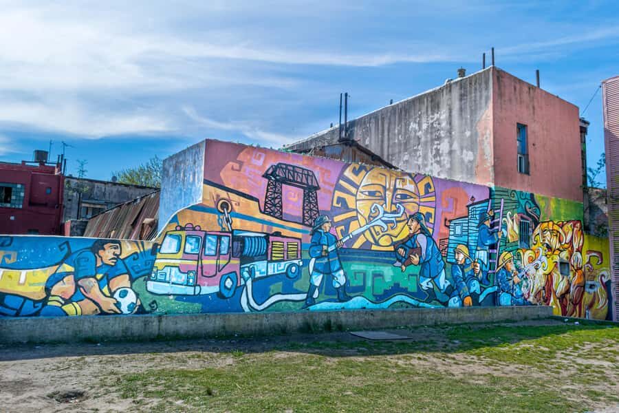 Buenos Aires: La Boca Guided Walking Tour in English - Arrival near La Bombonera: Boca Juniors history right where it matters
