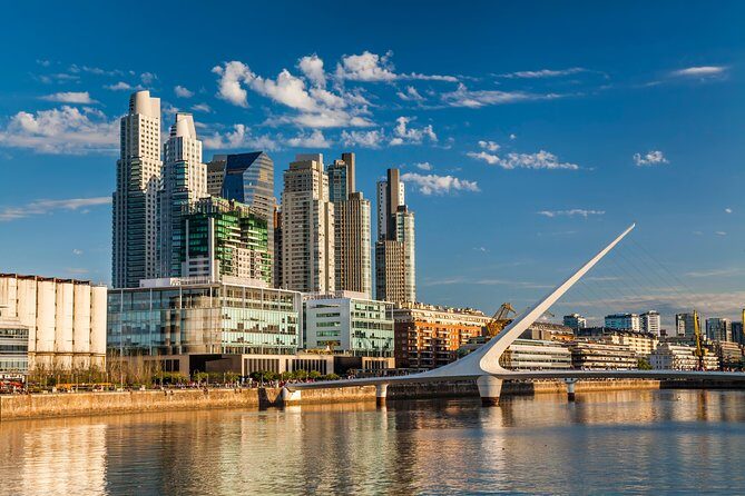 Buenos Aires Walking Tour with Local Guide and Optional Rooftop - Puerto Madero from Puente de la Mujer: Skyline Views Without the Guesswork