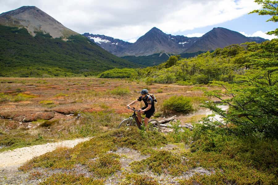 E-BIKE Beagle Viewpoint - The return to Laguna del Diablo and the hot tea reset