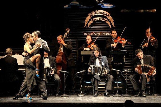 Entrance Ticket to La Ventana Tango Show with Optional Dinner - Inside the show: two tango orchestras, folk dance, and stage variety