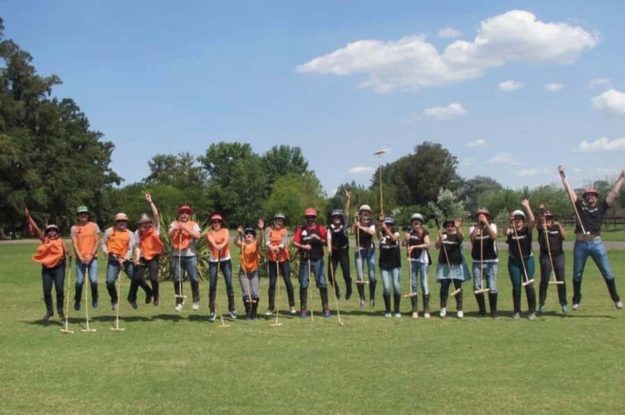 From Buenos Aires: Polo Match, Lesson, and BBQ Day-Trip - Pony line moments: see the horses getting ready