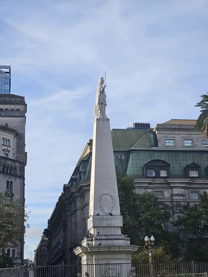 From Colonialism to Eclecticism, Buenos Aires arquitectonica - Plaza de Mayo: Cabildo, Cathedral, Casa Rosada, and Banco Nación