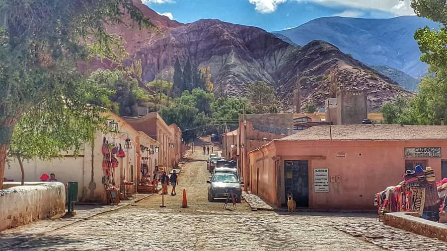 From Jujuy: Day Trip to Quebrada de Humahuaca - Purmamarca and Seven Colors Hill: the first wow hits fast