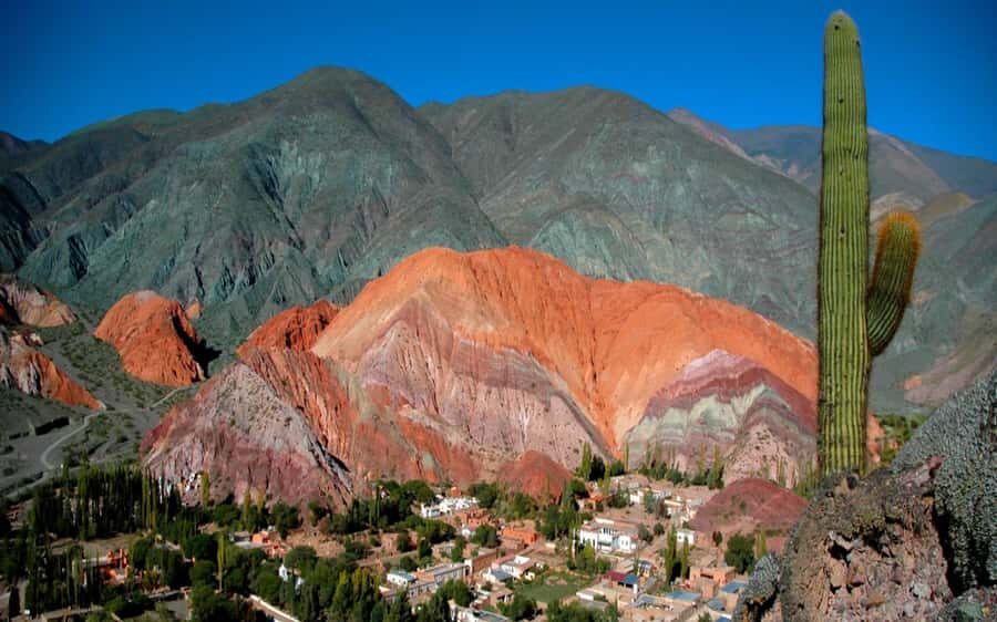 From Jujuy: Quebrada de Humahuaca, Purmamarca and Tilcara - Maimará and the Painter’s Palette: the colors keep coming