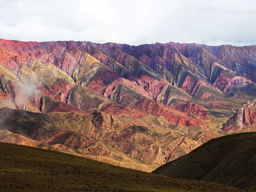 From Jujuy: Serranías de Hornocal with Quebrada de Humahuaca - Humahuaca: lunch time, carnival energy, and real wandering