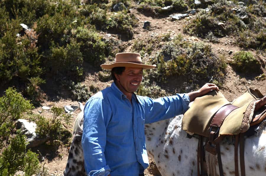 From Mendoza: Full Day Gaucho Experience - Lunch-asado style: how the food turns into a reward