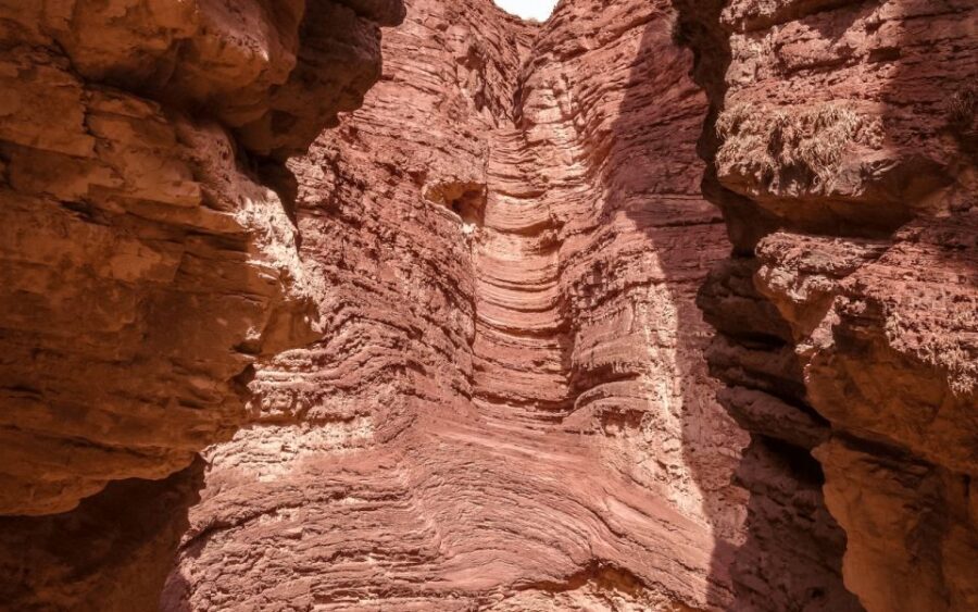 From Salta: Full-day excursions through Cafayate and Cachi - The Inca straight shot: Recta del Tin Tin on the way to Cachi