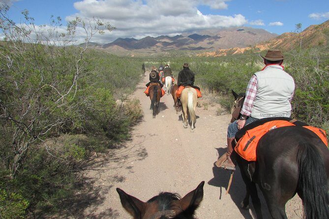 Full day ride at the foot of The Andes - Afternoon tea back at the farm: slow down after the saddle