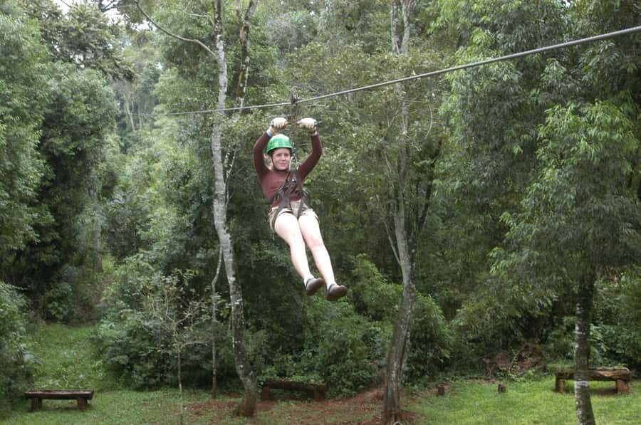 Half-Day Iguazú Forest Adventure - After the rappel: natural pool dip and a proper taste of the Selva