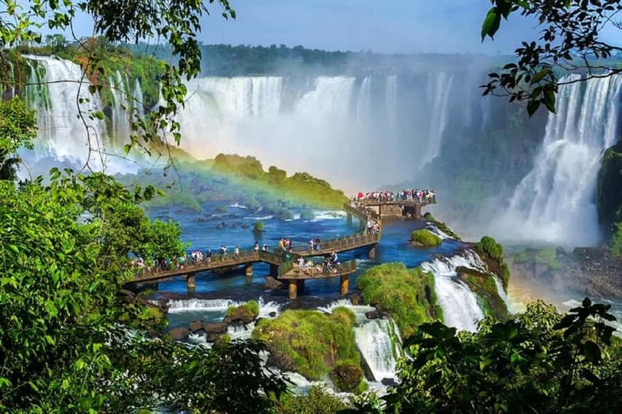Iguazu Falls Argentinas Tour and Great Adventure Boat Tour - The Great Adventure boat tour: 100 meters down and into the rapids