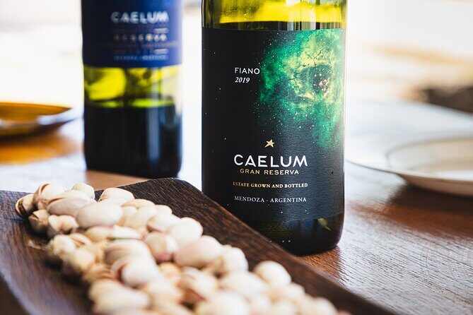 Lujan Deluxe - Full day - Premium Wine Tour with Gourmet Lunch - Stop One, Bodega Caelum: Route 7 Wines and Pistachio-Proof Hospitality