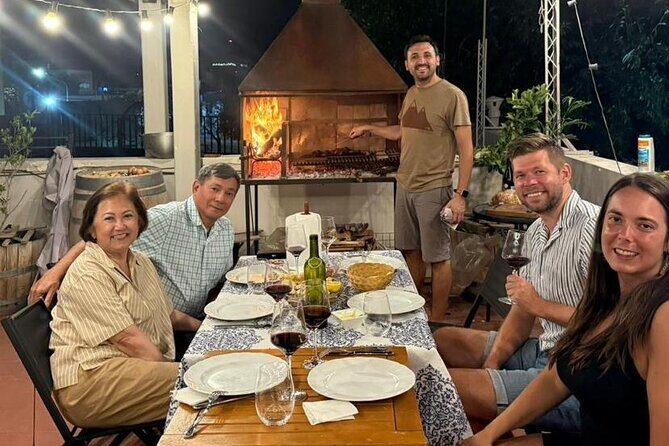 Mendoza: Make an Argentine Asado BBQ w/ Local Host & Wine Tasting - Helping Light the Asado Fire (and Learning Why It Matters)