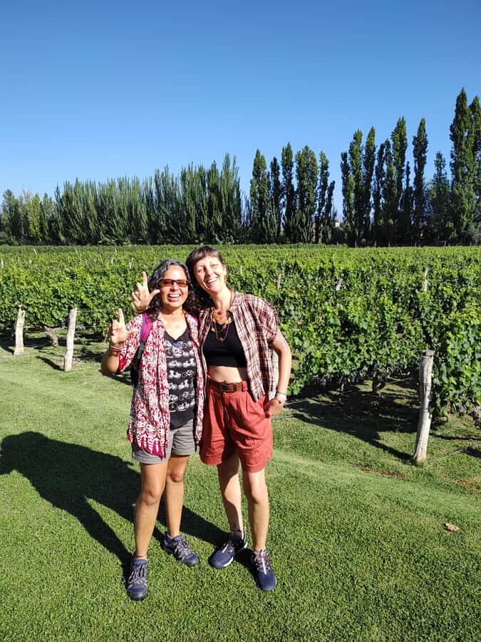 Mendoza's top wineries ! All Inclusive Private Tours! - Lunch at the final winery: food, paired wines, and the Mendoza pace