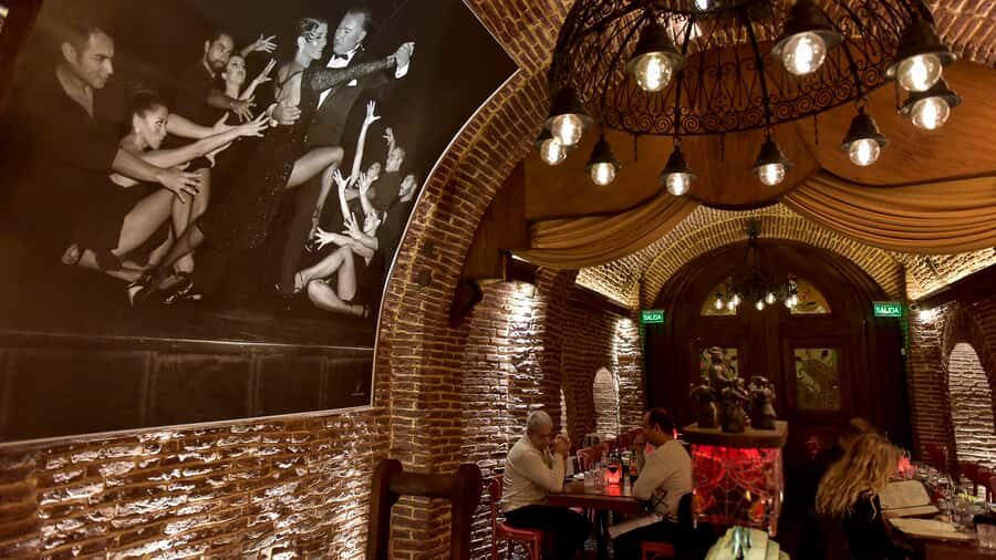 Michelangelo: Tango and Folklore Show with optional Dinner - A former customs building that sets the tango mood