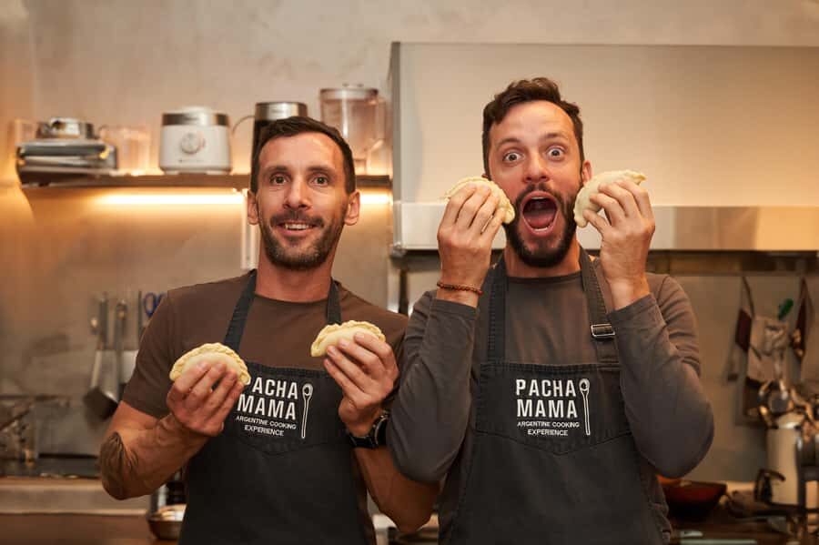 Pachamama - Argentine Cooking Experience in Buenos Aires - The Welcome Picada and Vermouth Cocktail Setup