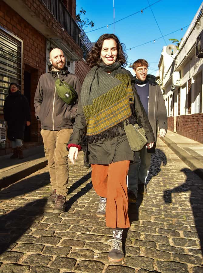 Palermo SoHo for curious people - Getting oriented at the Montagne start near Distrito Arcos