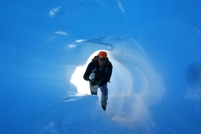 Perito Moreno Glacier Big Ice Tour from El Calafate - Interior views and the long trek feel: ice caves and tougher climbs