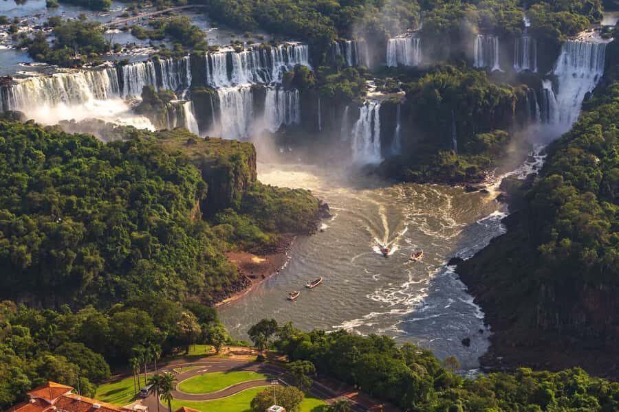 Puerto Iguazu: Iguazu Falls Boat Tour and Gran Aventura - Porto Macuco Float-Boat Ride: 12 km of Water at Your Level