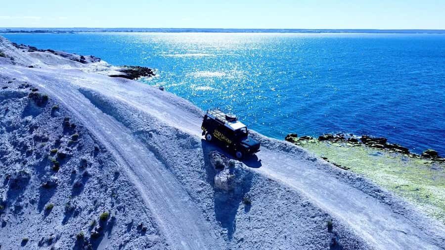PUERTO MADRYN: 4 X 4 ADVENTURE EXPERIENCE ON THE MOST BEAUTIFUL BEACHES! - Inter-Balnearia Route to Punta Loma Reserve: Dunes and Key Photo Stops