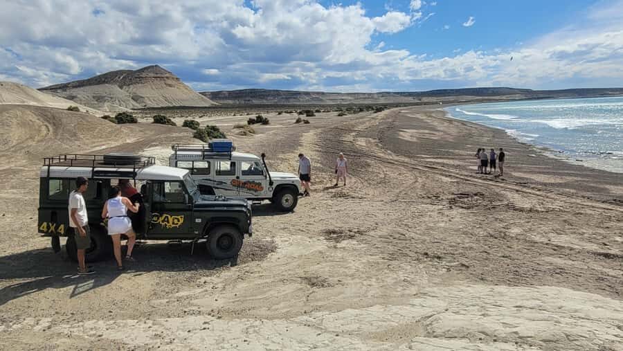 PUERTO MADRYN: 4 X 4 ADVENTURE EXPERIENCE ON THE MOST BEAUTIFUL BEACHES! - Getting There: Pickup, Defender Trucks, and What Minimal Difficulty Really Means