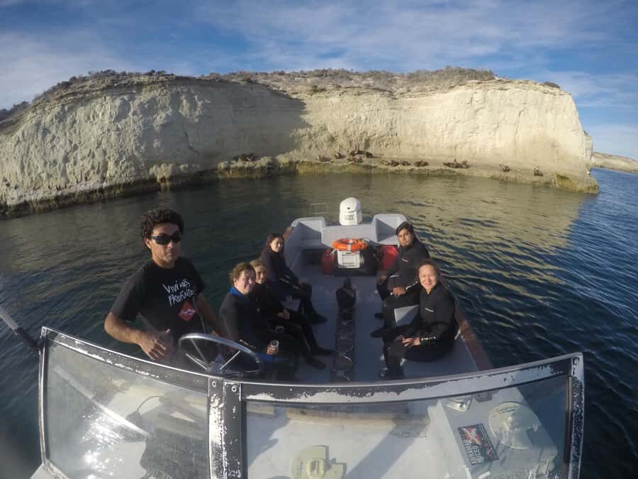 PUERTO MADRYN , SNORKELING WITH SEA LIONS - Your 3-hour flow: meeting point, boat ride, and water time