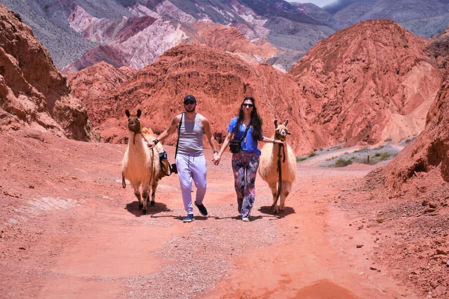 Purmamarca: Hiking with Llamas through multicolored mountains - Colorful Mountains 101: Geology, Medicinal Flora, and Pachamama