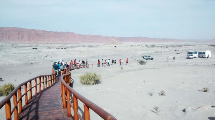 San Juan: Ischigualasto National Park - Moon Valley - Inside the park: where the “Moon Valley” name comes from