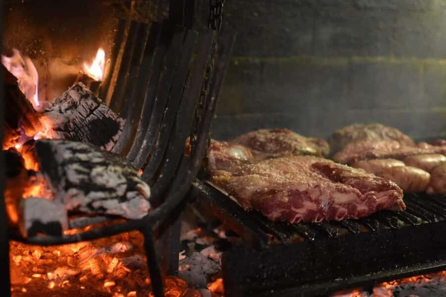 Secrets of Asado in Buenos Asado, BBQ and Dinner - Pre-Grill Tasting and the Wine Start: How the Night Gets Going
