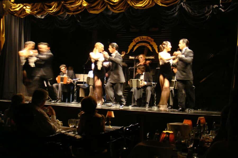 Tango show in La Ventana with optional Dinner - La Ventana in San Telmo: a restored theatre night you can dress for