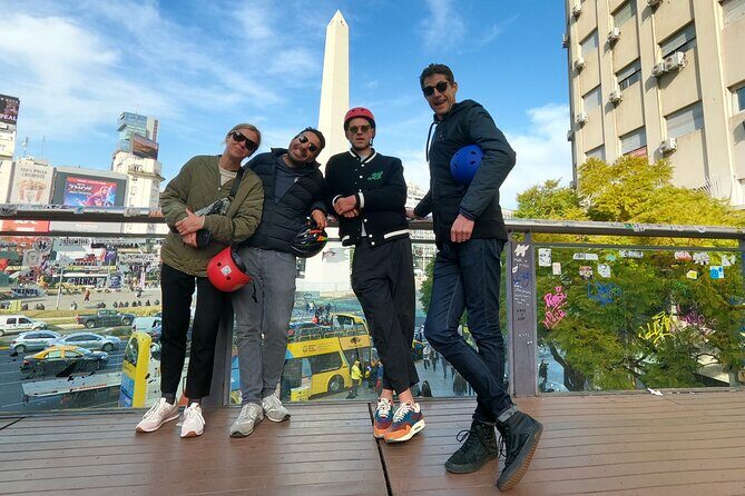 Tour Buenos Aires in one day on Electric Scooters - What the guides do differently (Mike and Rita)