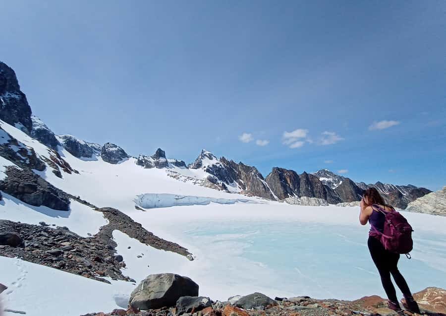 Ushuaia: Ojo del Albino - Full day trekking - Esmeralda Lagoon to the forest edge: the “easy” part that still matters