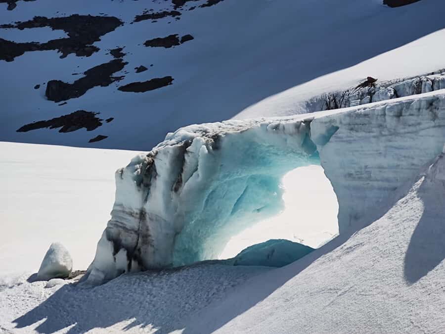 Ushuaia: Ojo del Albino - Full day trekking - The day’s timing: how it flows from hotel to glacier and back