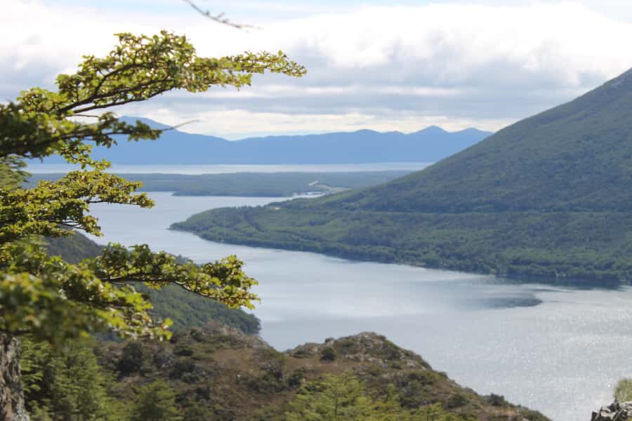 Ushuaia: Visit to Escondido and Fagnano Lakes PM - Paso Garibaldi and Escondido Lake: the 430-meter perspective