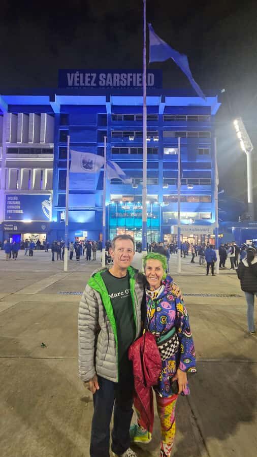 Velez Sarsfield Football Match - Entering the Stadium the Right Way: Juan Guides You Through Security